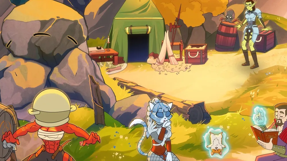 Larian celebra Baldur's Gate 3 con una animación relajante llena de guiños