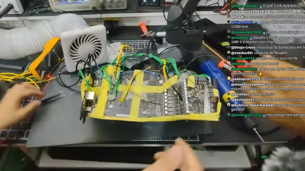 Tarjeta gráfica modificada bate récord mundial