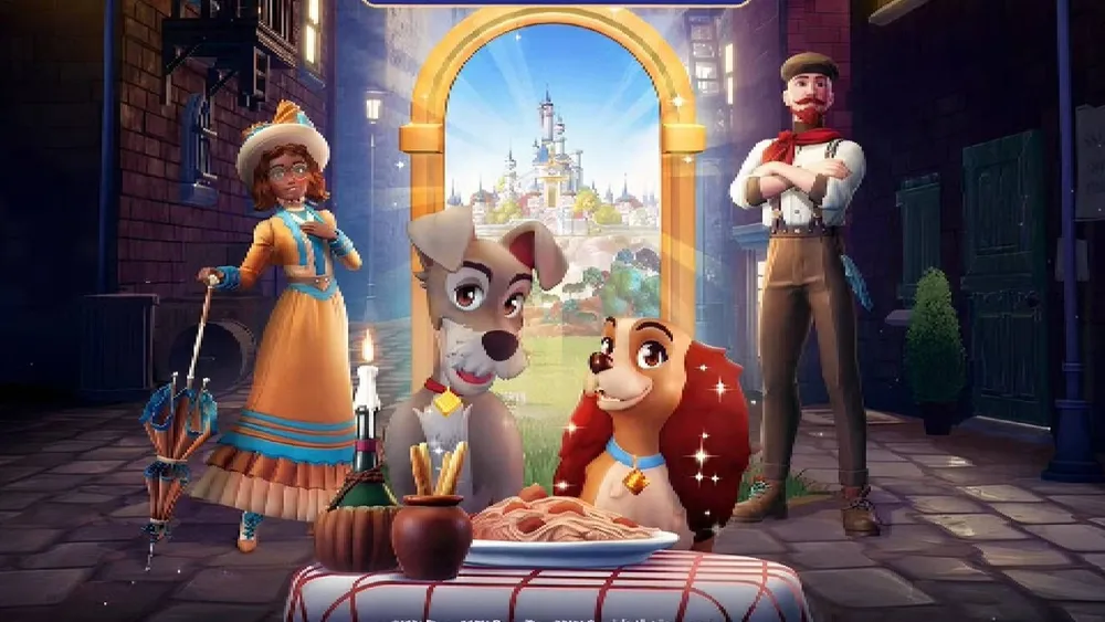 La Dama y el Vagabundo llegan a Disney Dreamlight Valley con la actualización 'Puppy Love'