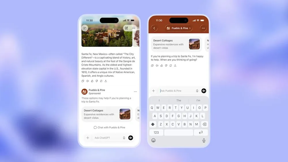 OpenAI prueba anuncios en ChatGPT
