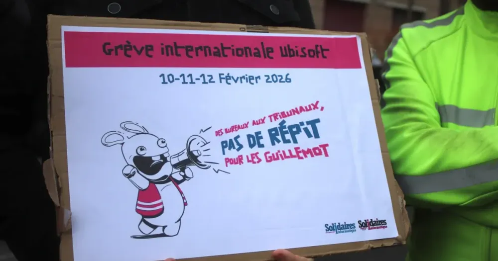 Miles de empleados de Ubisoft inician huelga