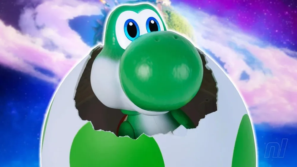 El adorable juguete interactivo de Yoshi para la película de Mario