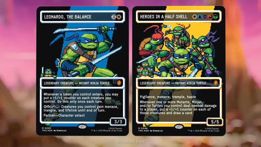 Las Tortugas Ninja llegan a Magic: The Gathering con guiños a los videojuegos