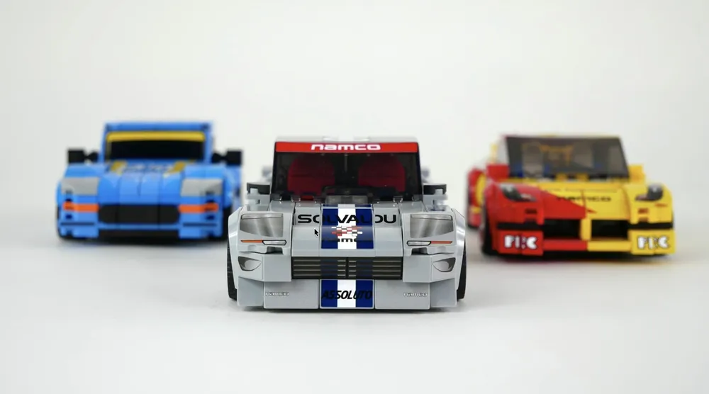 Revive 'Ridge Racer Type 4' con impresionantes creaciones de Lego