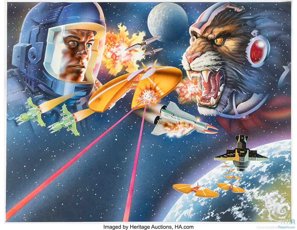 Descubren la pintura original de la carátula de un juego perdido de SNES