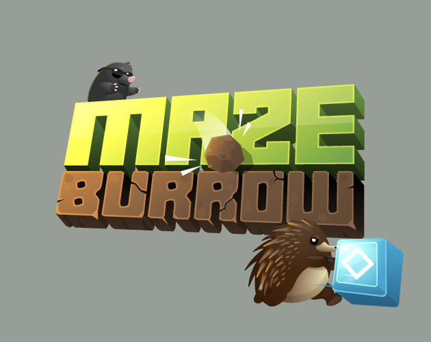 Captura de Maze Burrow (itch.io) Giveaway