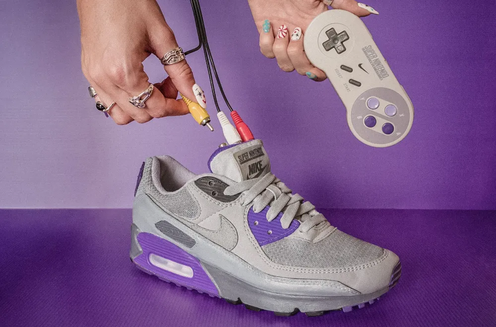 Nike crea zapatillas SNES funcionales para jugar a clásicos de Nintendo