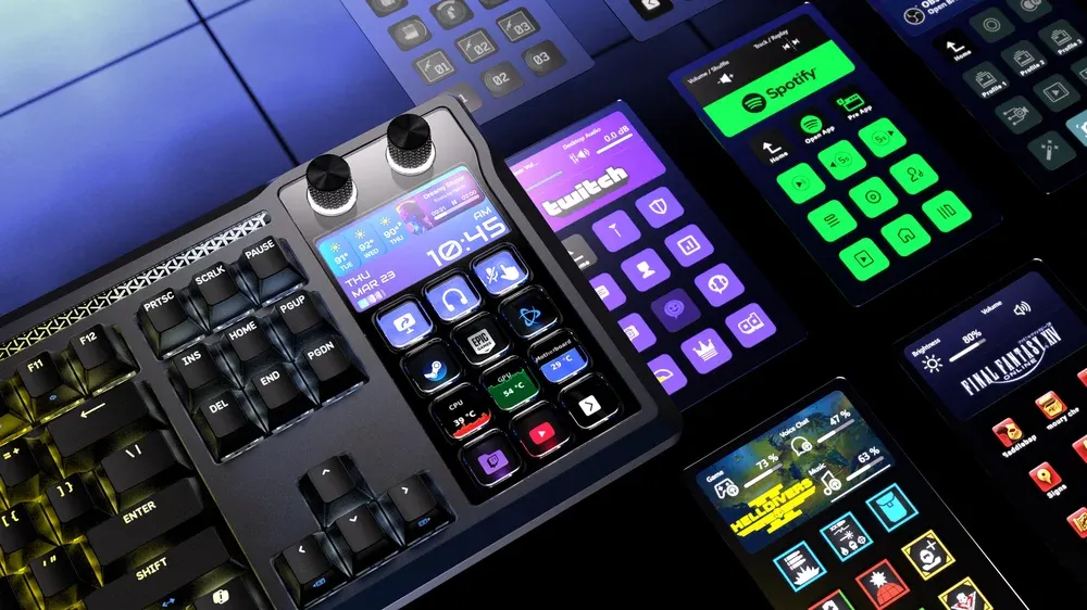 Corsair fusiona un Stream Deck con un teclado mecánico en el CES 2026