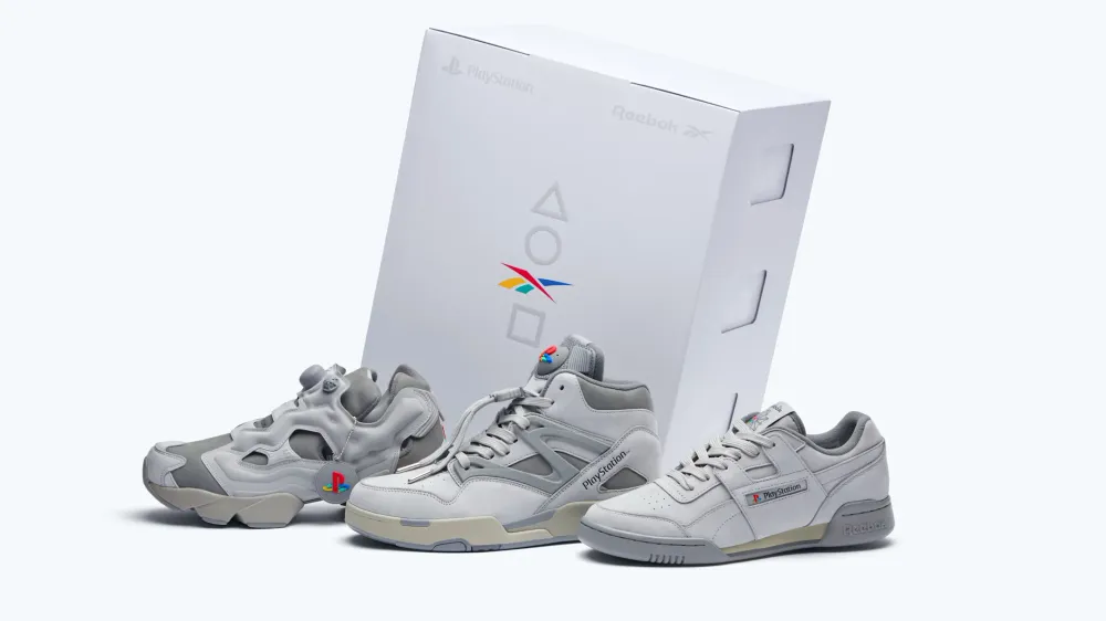 Reebok y PlayStation celebran 30 años con zapatillas nostálgicas